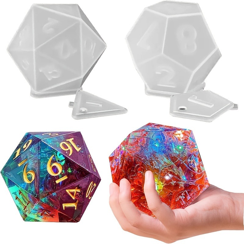 Making Custom Jewelry - Epoxy Resin Dice Molds - Create