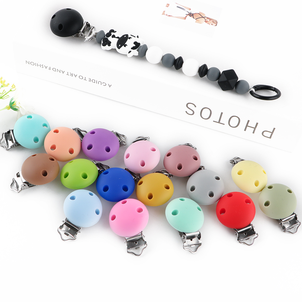 Jewelry Making For Dummies - Kovict 4Pcs 30mm Round Silicone Clips
