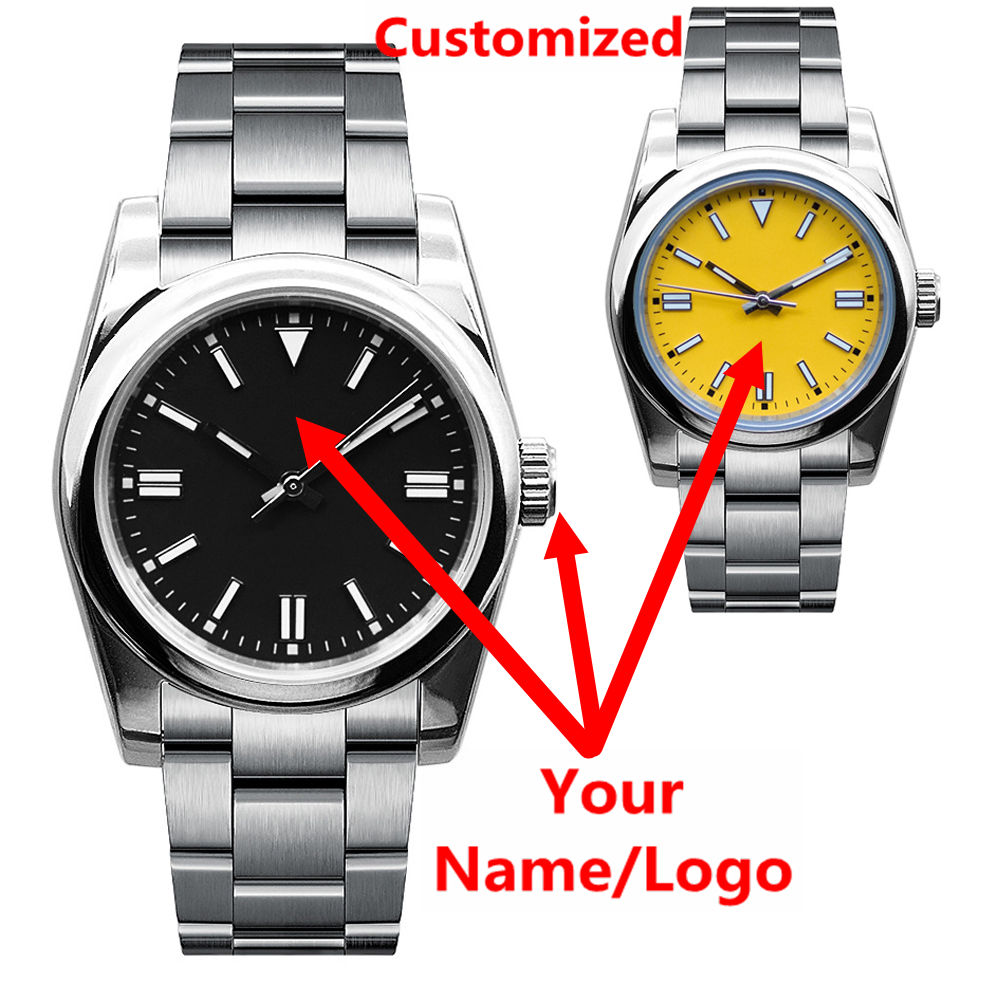 Making Custom Jewelry - Custom Logo Mens Watch Sapphire Luxury