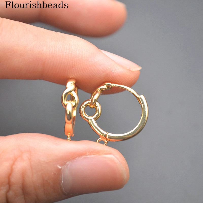30pc Twisted Round Circle 18K  - đánh giá và giá Jewelry Making Hoops