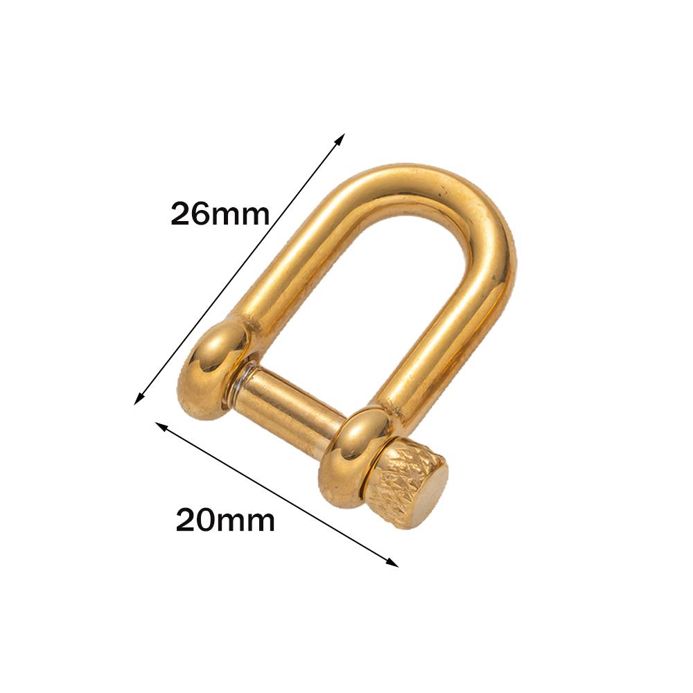 1pcs 304 Stainless Steel D-Rin - đánh giá và giá Jewelry Making Hoops