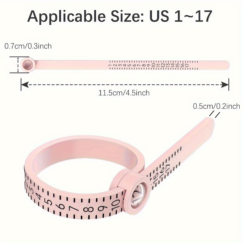 1pc Adjustable Ring Sizer Meas - đánh giá và giá Jewelry Making Desk