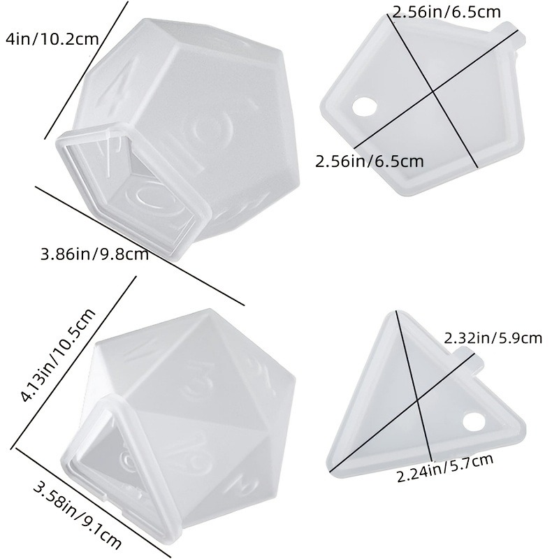Epoxy Resin Dice Molds - Creat - đánh giá và giá Making Custom Jewelry