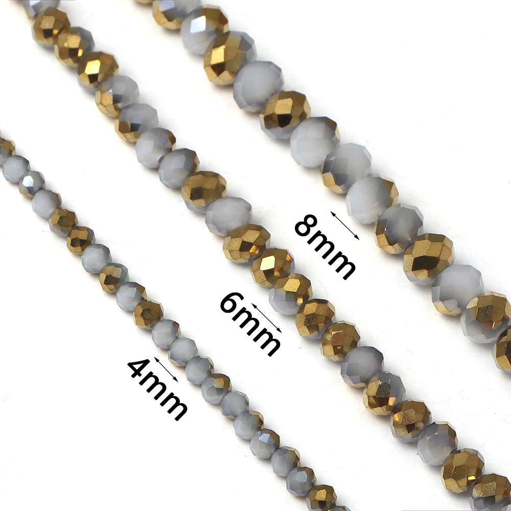 4/6/8mm Faceted Crystal Beads  - đánh giá và giá Jewelry Making Beginners