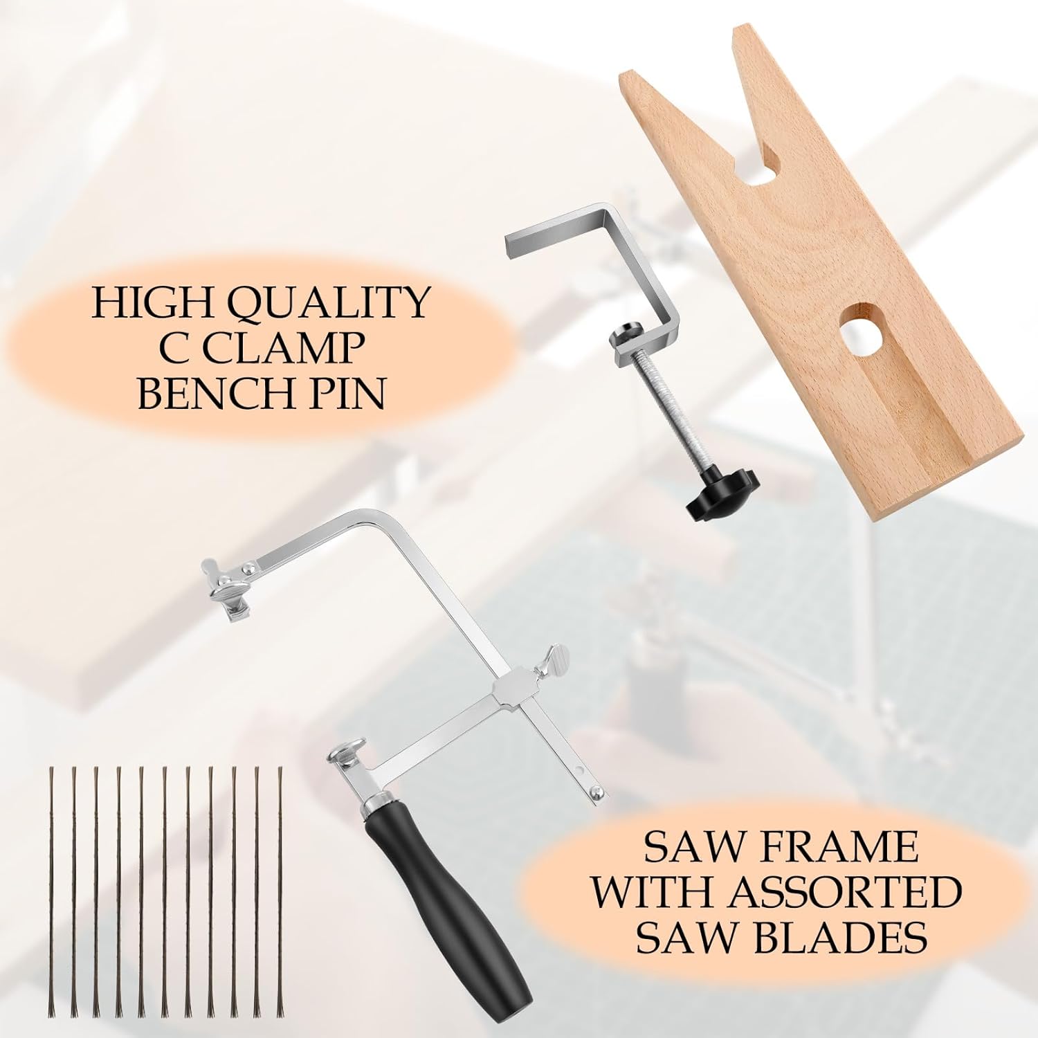 3-in-1 Adjustable Jeweler's Sa - đánh giá và giá Jewelry Making Desk