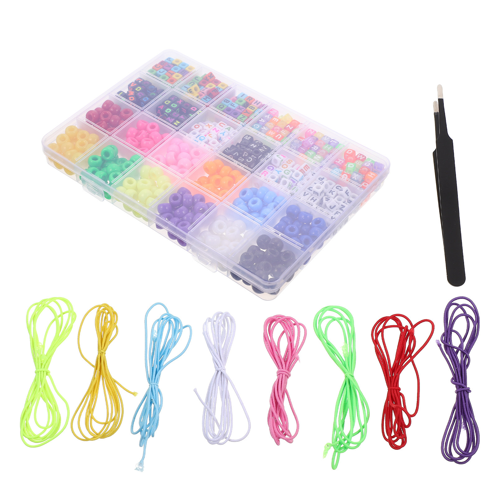 1Set Colorful Plastic Alphabet - đánh giá và giá Jewelry Making Kits For Kids