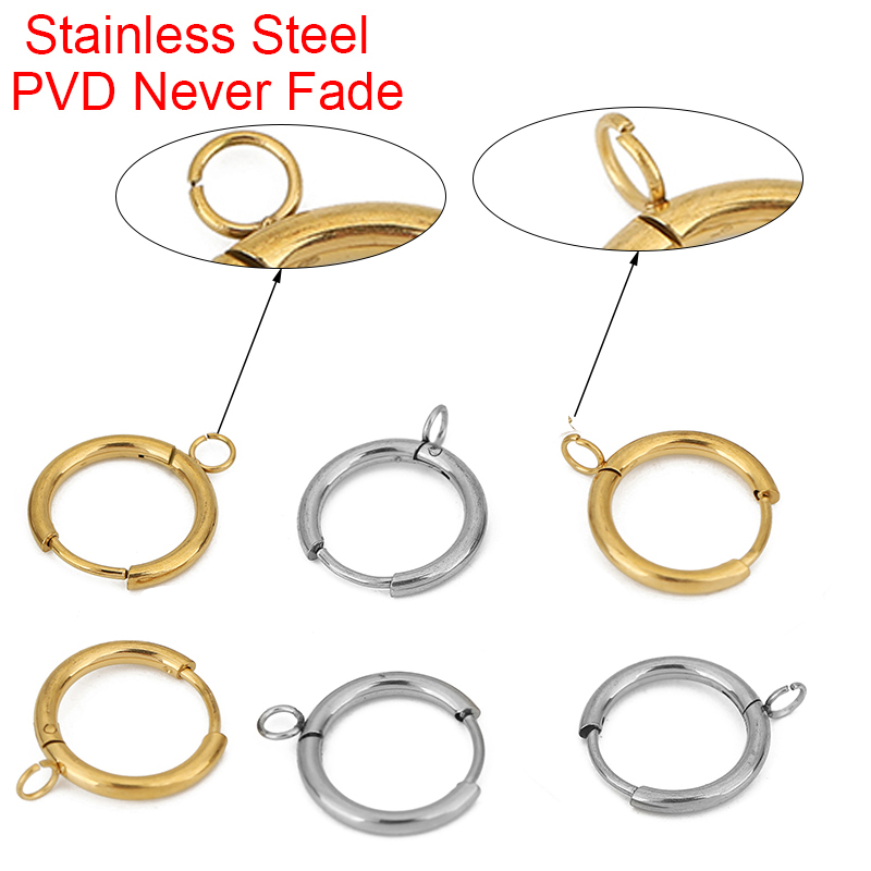 10pcs PVD Never Fade Earrings  - đánh giá và giá Jewelry Making Essentials