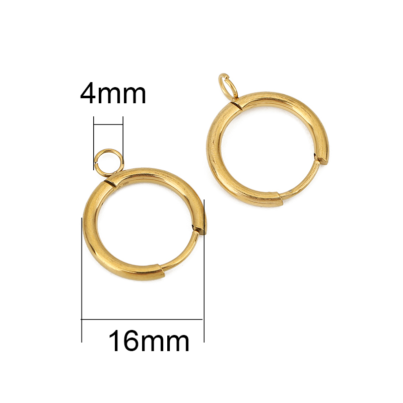 10pcs PVD Never Fade Earrings  - đánh giá và giá Jewelry Making Essentials