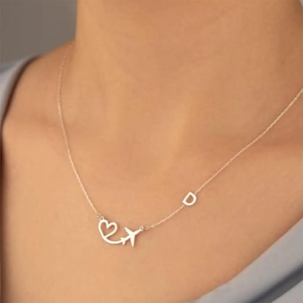 Personalized Heart Airplane In - đánh giá và giá Making Custom Jewelry