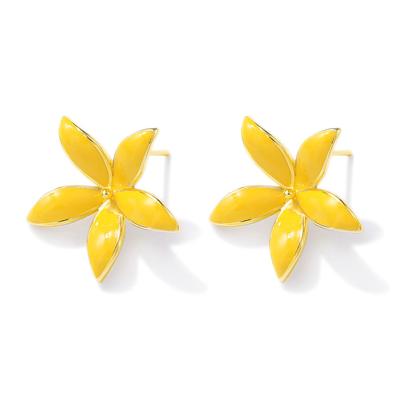 18K Gold Color Brass Flower St - đánh giá và giá Jewelry Making Metal