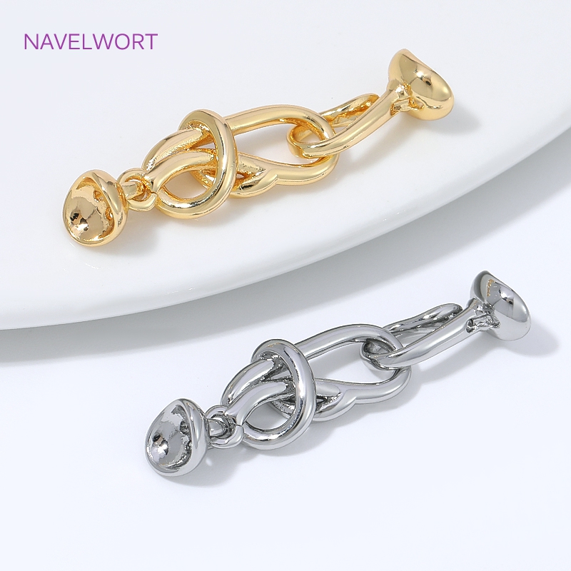 18K Gold Plated Infinity Knot  - đánh giá và giá Jewelry Making Knots For Clasps