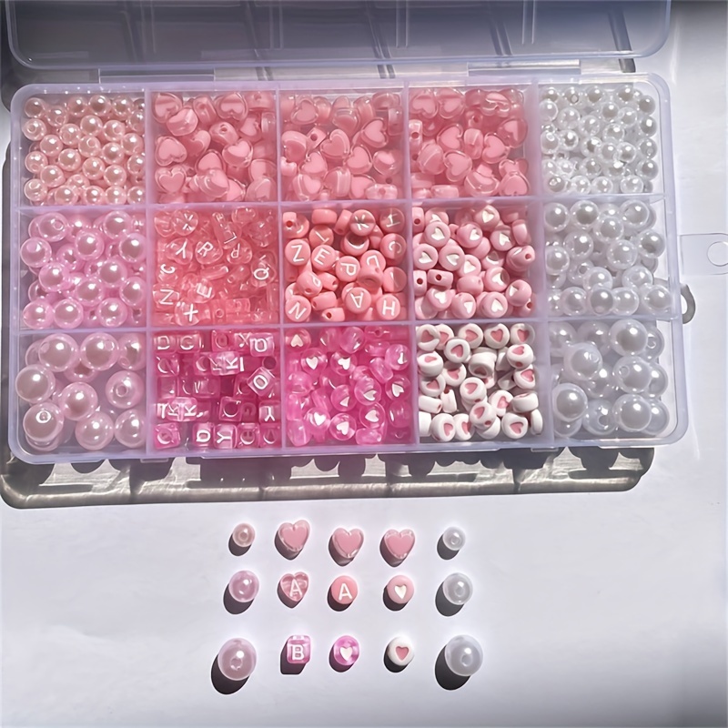 10-Piece Pink Alphabet Box, Ac - đánh giá và giá Jewelry Making Beginners