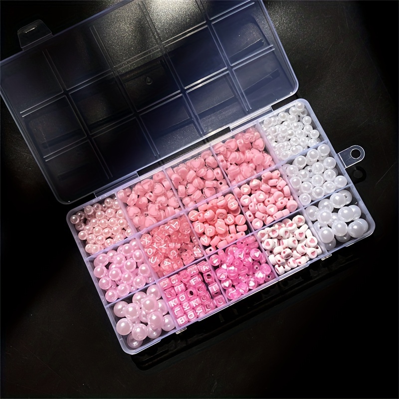 10-Piece Pink Alphabet Box, Ac - đánh giá và giá Jewelry Making Beginners