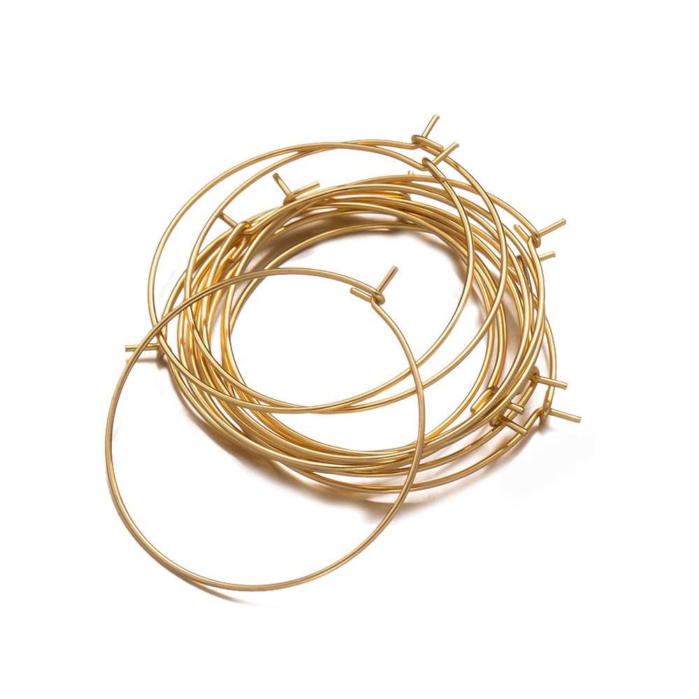 50Pcs 316 Stainless Steel 15 2 - đánh giá và giá Jewelry Making Hoops