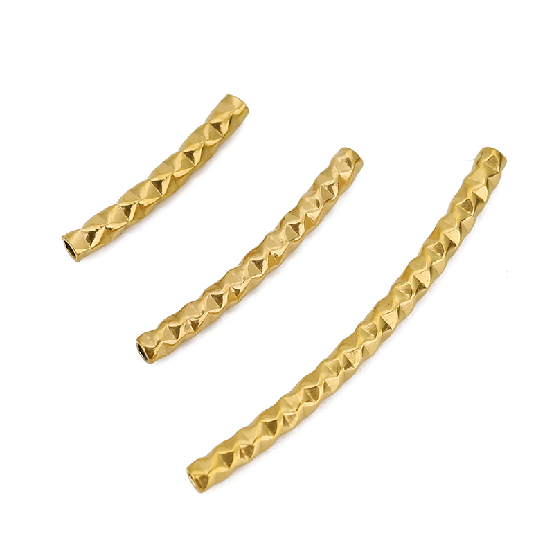 10pcs PVD Stainless Steel Curv - đánh giá và giá Crimp Bead Tube