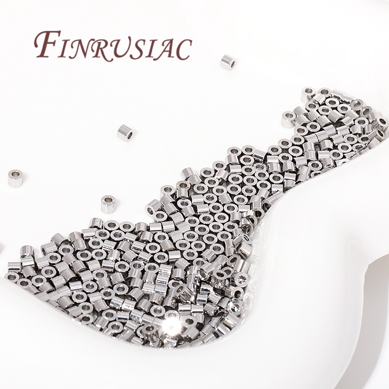 2.5*2mm Tube Beads For Jewelry - đánh giá và giá Crimp Bead Tube