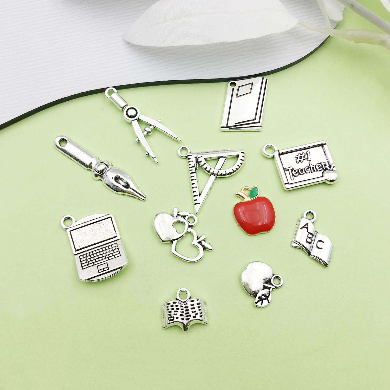 20/22pcs Alloy Metal Book Pen  - đánh giá và giá Jewelry Making Guide Book