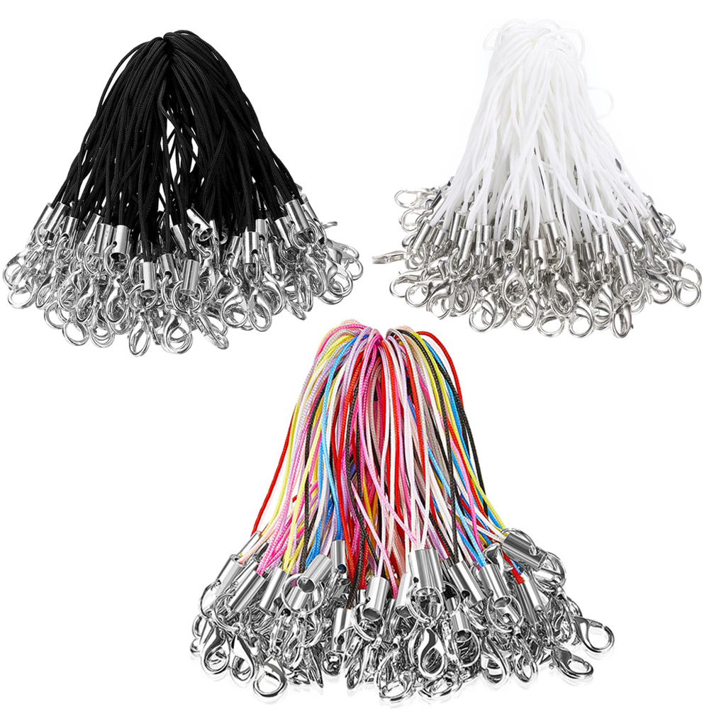 50/100Pcs Black White Strap Ch - đánh giá và giá Jewelry Making Hoops