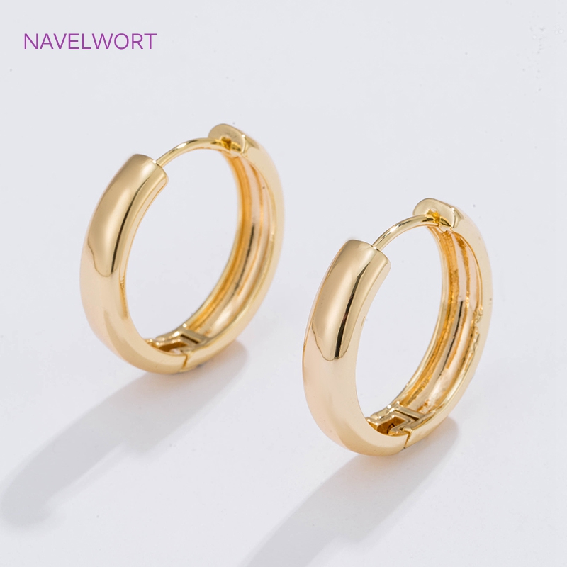 6 Sizes Gold Plated Circle Hoo - đánh giá và giá Jewelry Making Hoops