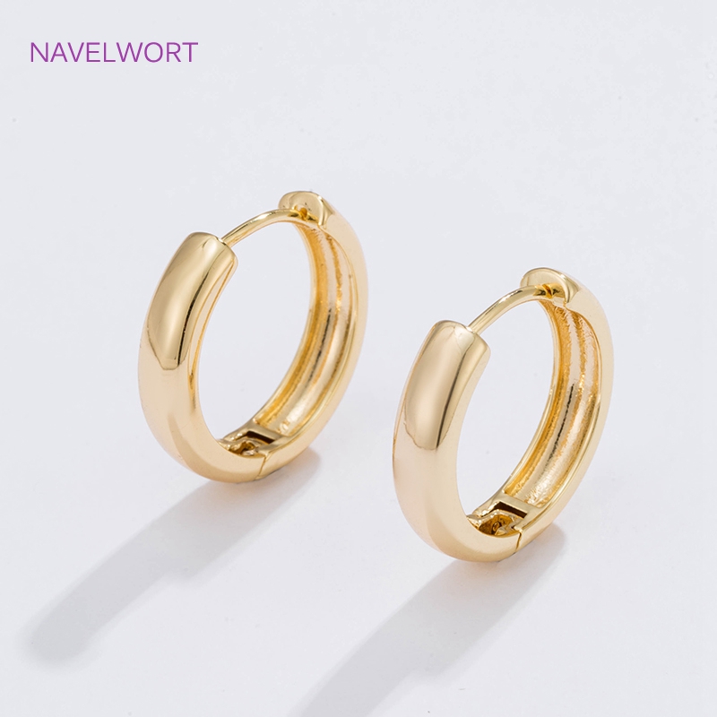 6 Sizes Gold Plated Circle Hoo - đánh giá và giá Jewelry Making Hoops
