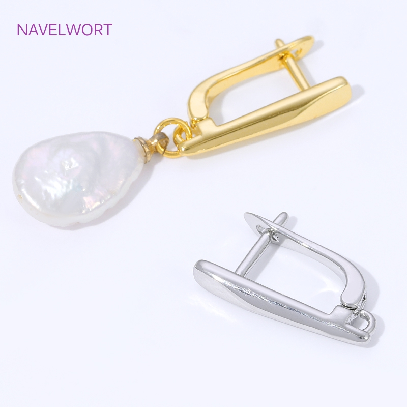 18K Gold Plated Smooth Earring - đánh giá và giá Jewelry Making Essentials