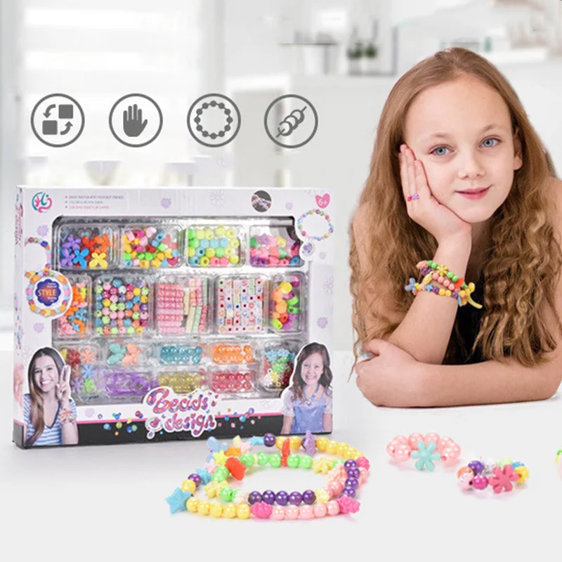 Girls DIY Bead Set Jewelry Mak - đánh giá và giá Jewelry Making Kits For Kids