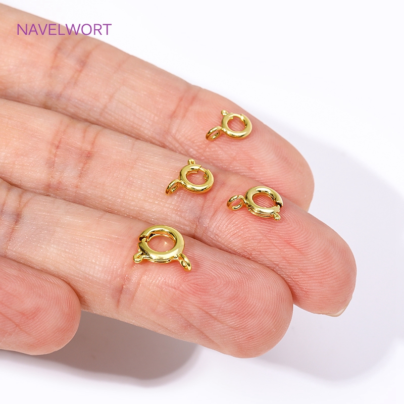14K/18K Gold Plated Brass Spri - đánh giá và giá Jewelry Making Metal Supplies