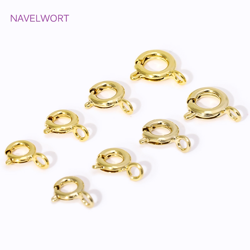 14K/18K Gold Plated Brass Spri - đánh giá và giá Jewelry Making Metal Supplies