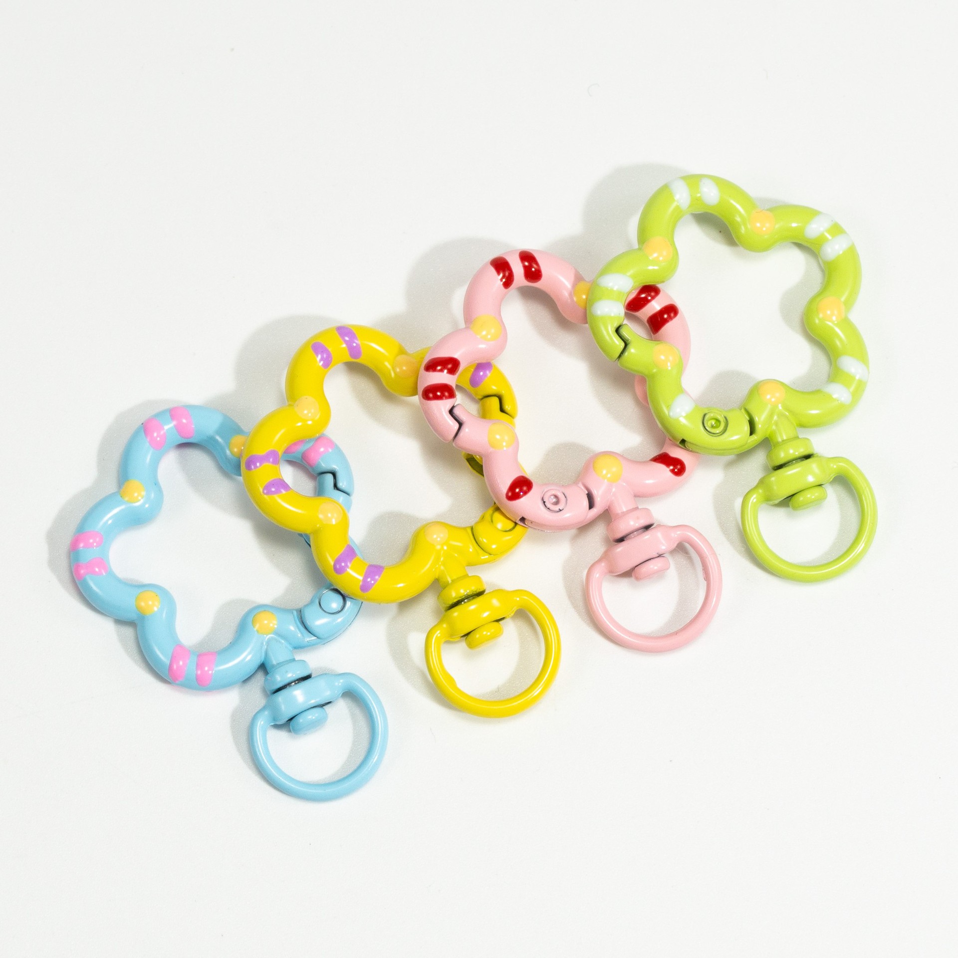 5pcs Flower Metal Lobster Claw - đánh giá và giá Jewelry Making Hoops
