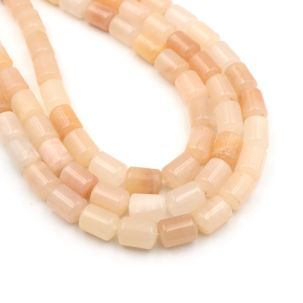 10x14mm Natural Stone Cylinder - đánh giá và giá Crimp Bead Tube