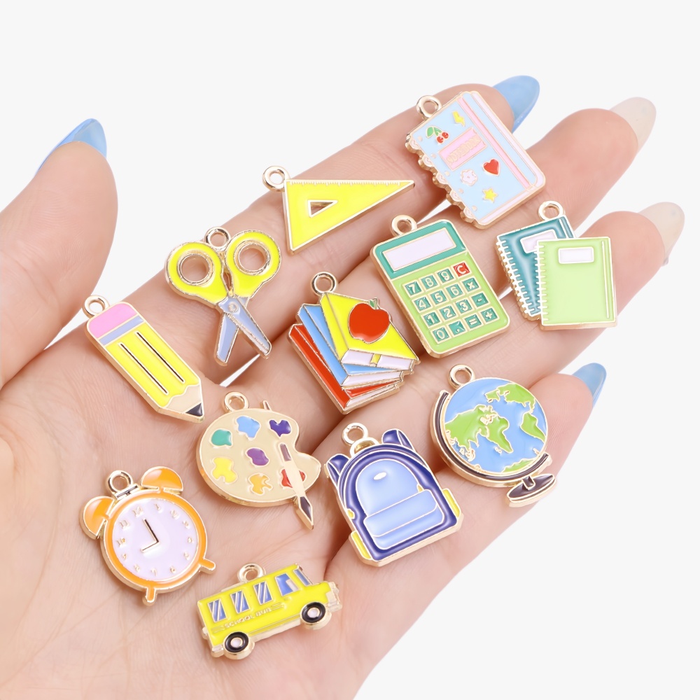 10Pcs Cute Book Pencil Ruler B - đánh giá và giá Jewelry Making Guide Book
