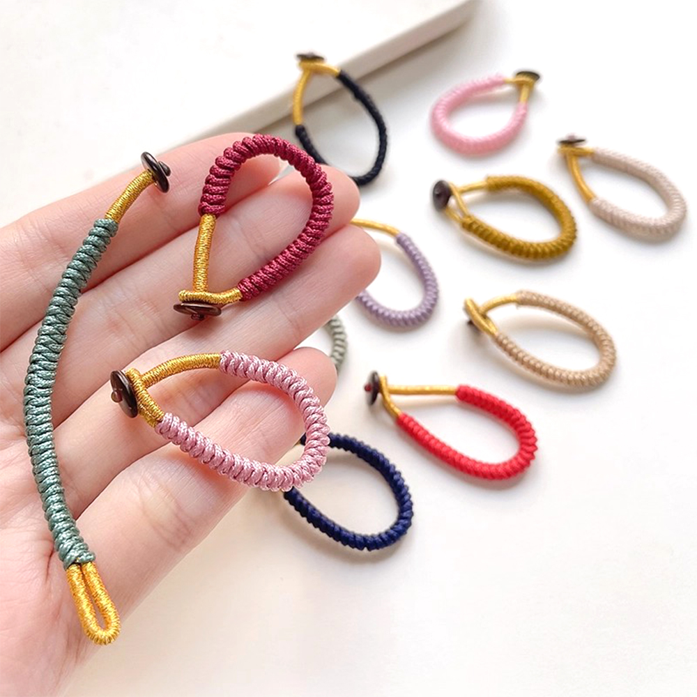 8 Pieces Solid Color Handmade  - đánh giá và giá Jewelry Making Knots For Clasps