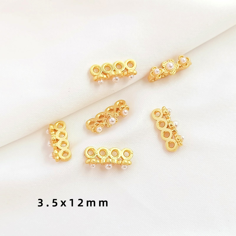 5 Miếng Giả Vàng 4 Lỗ Khóa Đín - đánh giá và giá Jewelry Making For Dummies