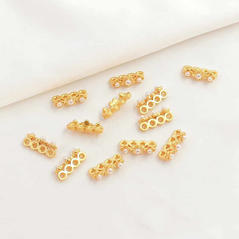 5 Miếng Giả Vàng 4 Lỗ Khóa Đín - đánh giá và giá Jewelry Making For Dummies