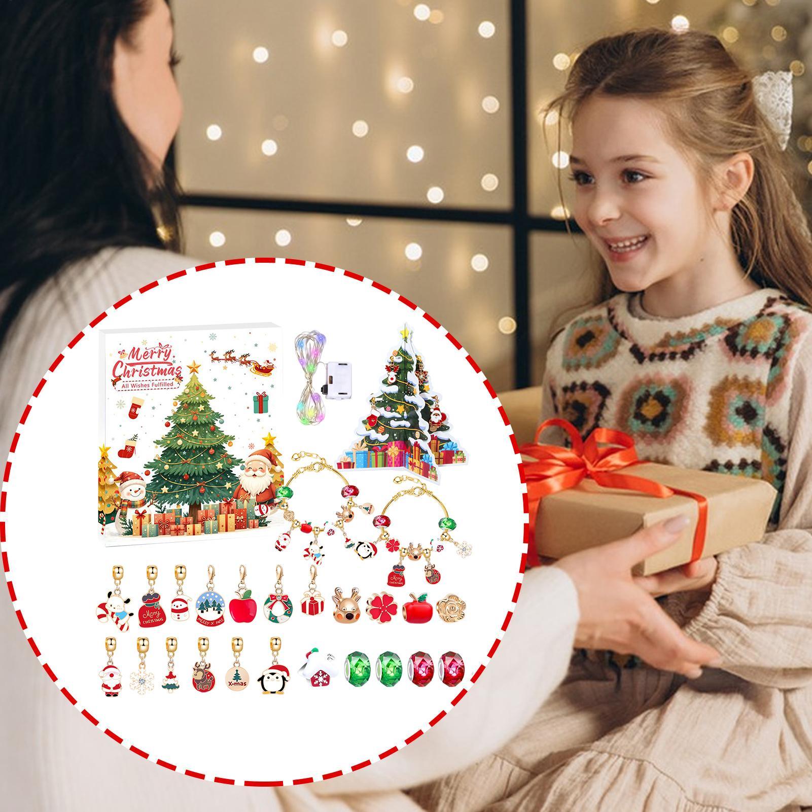 Calendar Advent Charm Christma - đánh giá và giá Jewelry Making Kits For Kids