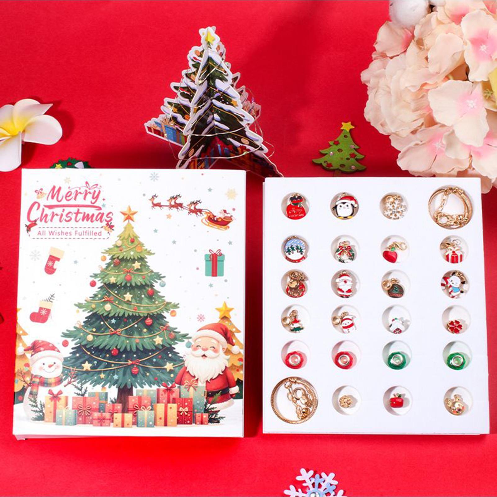 Calendar Advent Charm Christma - đánh giá và giá Jewelry Making Kits For Kids
