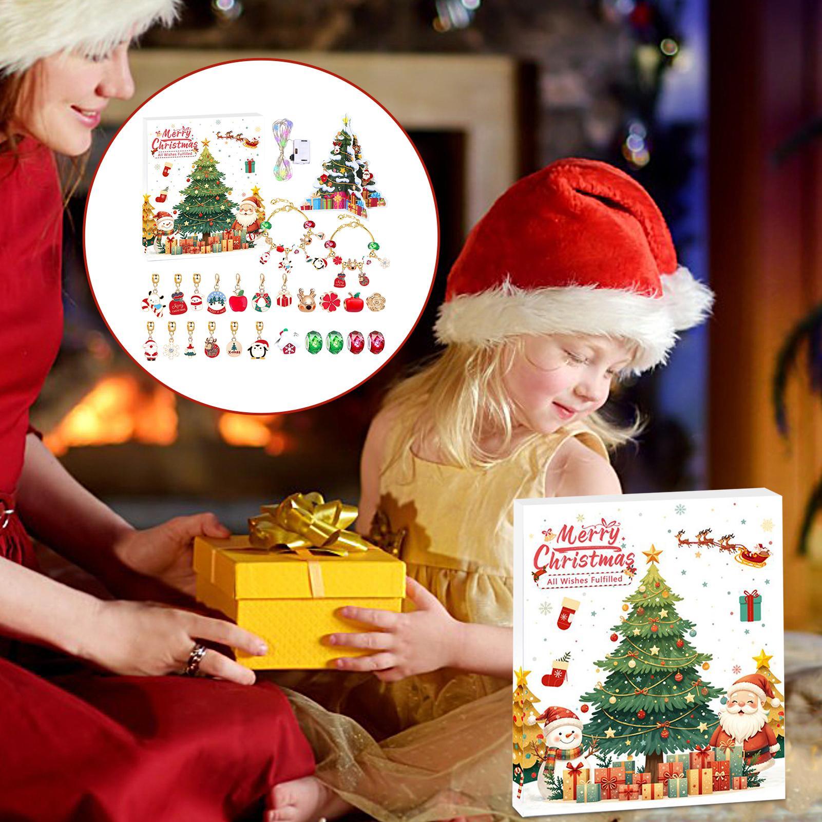 Calendar Advent Charm Christma - đánh giá và giá Jewelry Making Kits For Kids