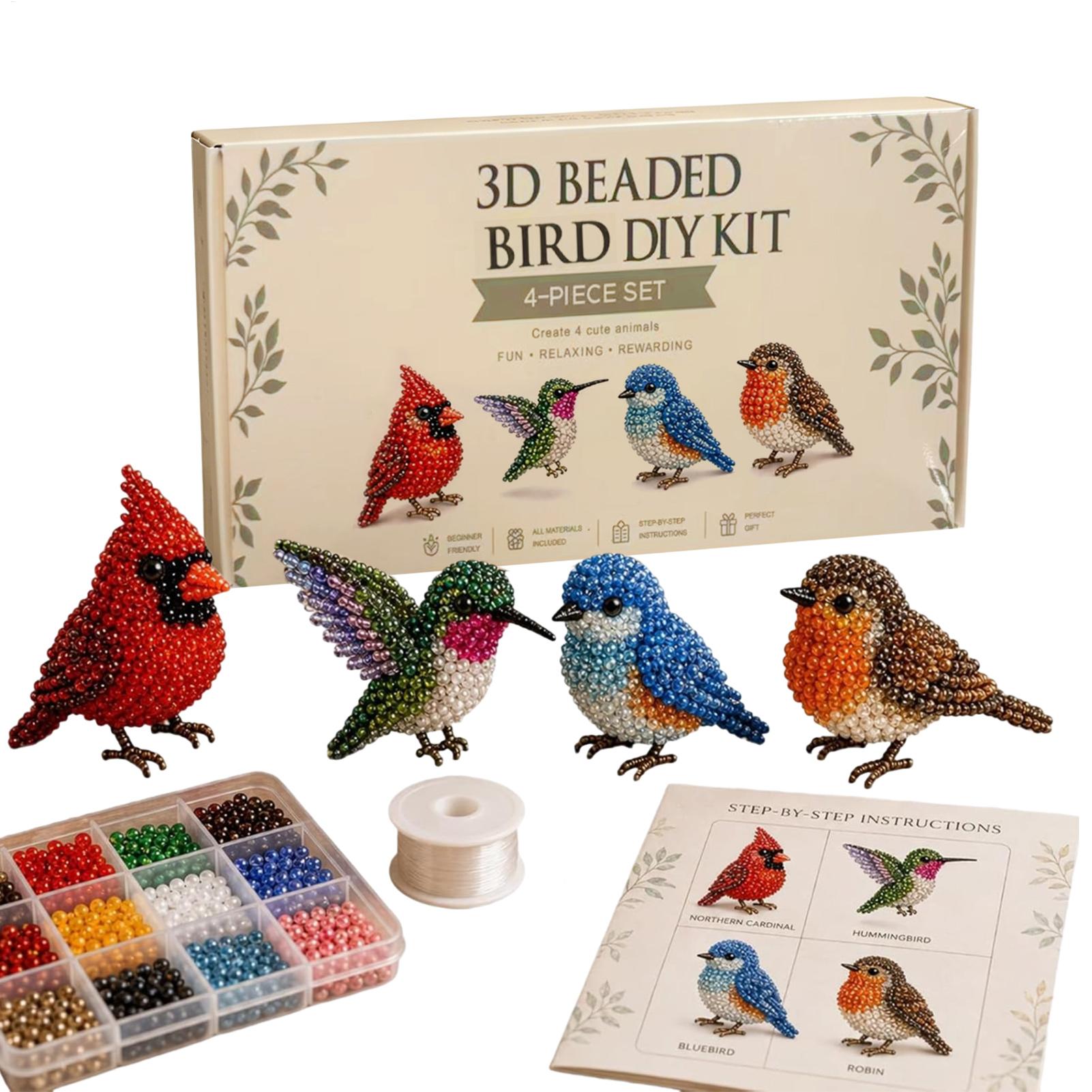 DIY 3D Beaded Animal Kit Handm - đánh giá và giá Jewelry Making Kits For Kids