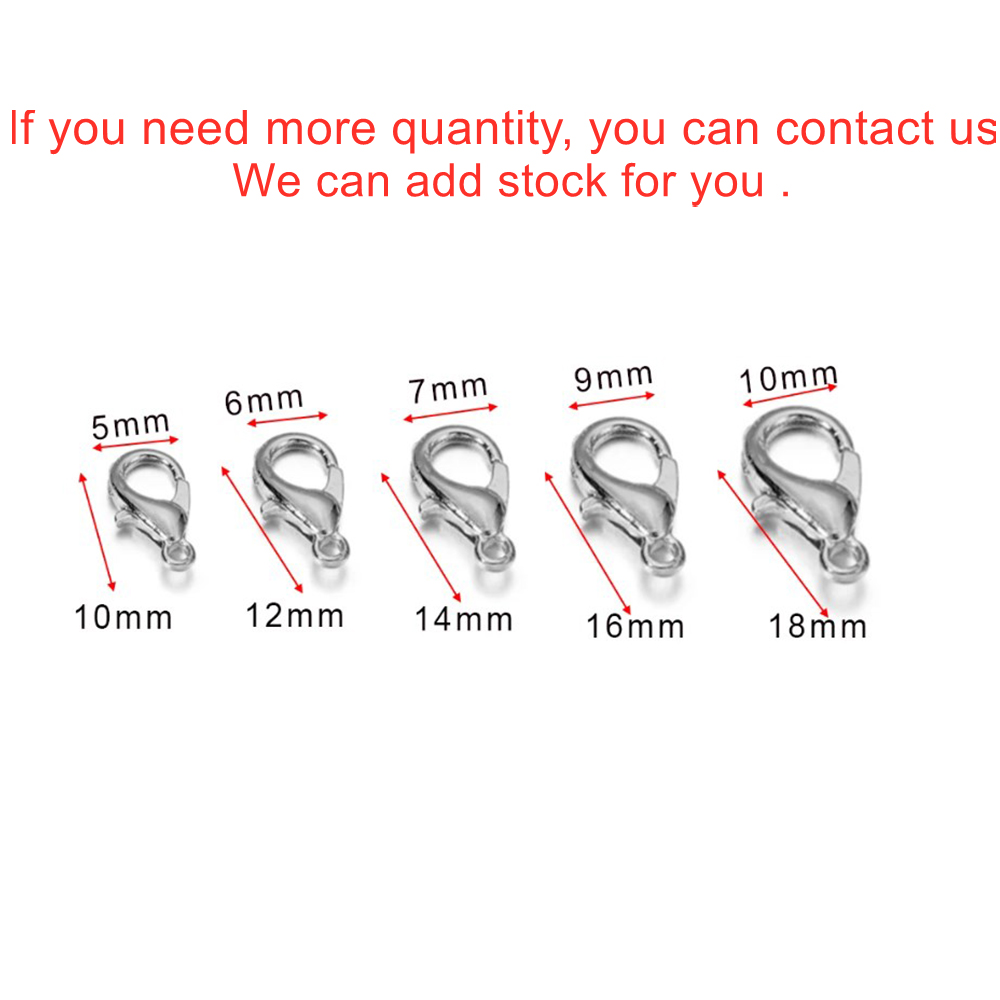 10pcs Multiple Size Lobster Cl - đánh giá và giá Jewelry Making Essentials