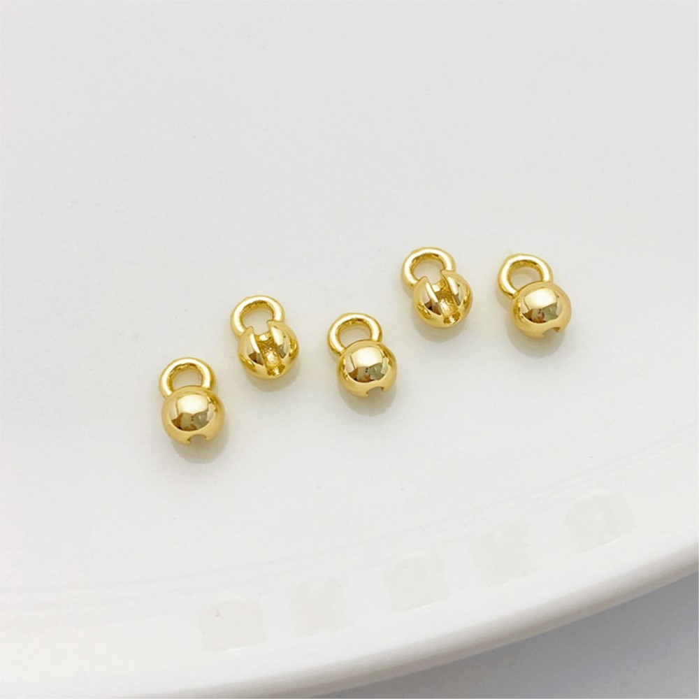10pcs Real 18K Gold Plated Cri - đánh giá và giá Jewelry Making Knots For Clasps