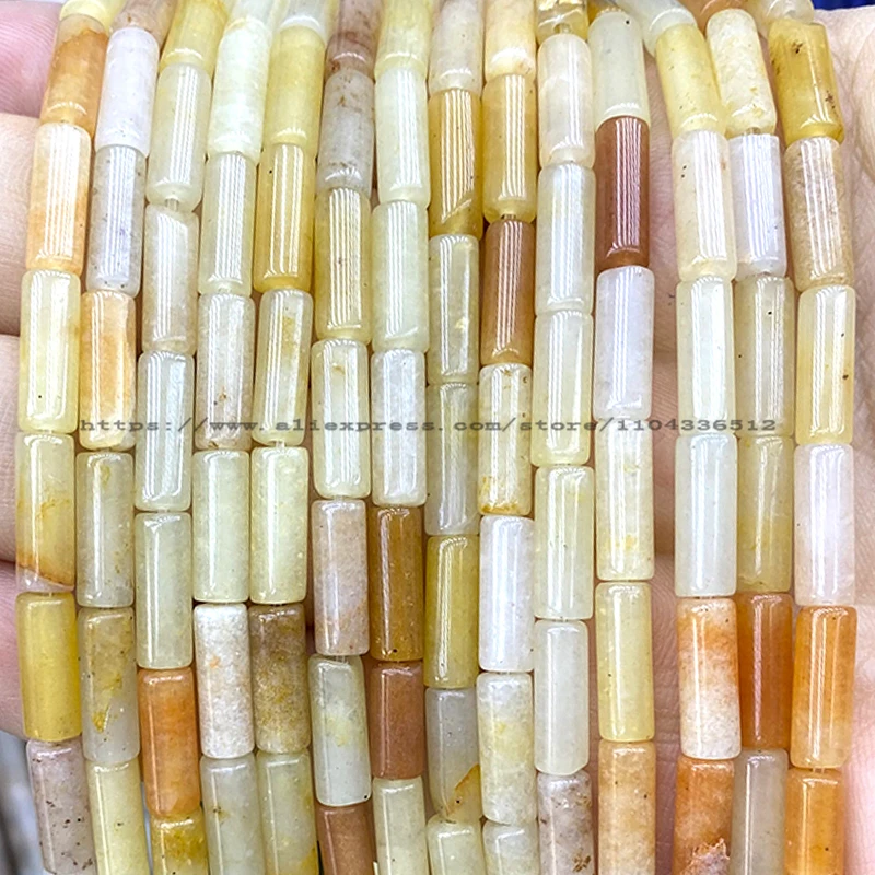 4x13mm Tube Natural Stone Jade - đánh giá và giá Crimp Bead Tube