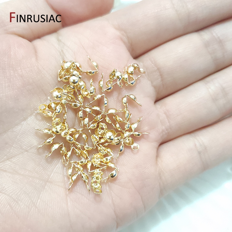 3mm/4mm Calotte Crimp Bead Tip - đánh giá và giá Jewelry Making Knots For Clasps