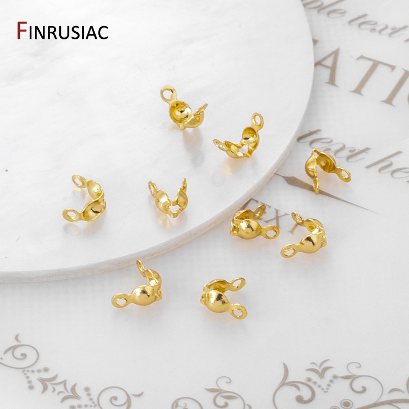 3mm/4mm Calotte Crimp Bead Tip - đánh giá và giá Jewelry Making Knots For Clasps