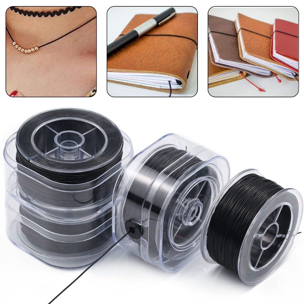 0.5-1mm Black Elastic Crystal  - đánh giá và giá Jewelry Making Beginners