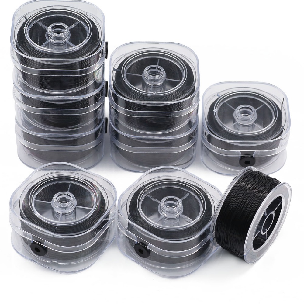 0.5-1mm Black Elastic Crystal  - đánh giá và giá Jewelry Making Beginners