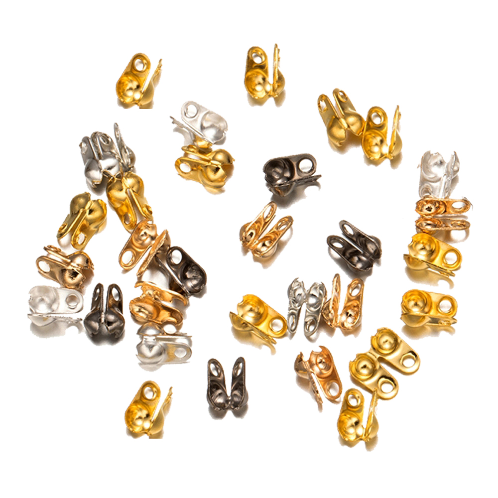 200pcs Metal Crimp End Tips Kn - đánh giá và giá Jewelry Making Knots For Clasps