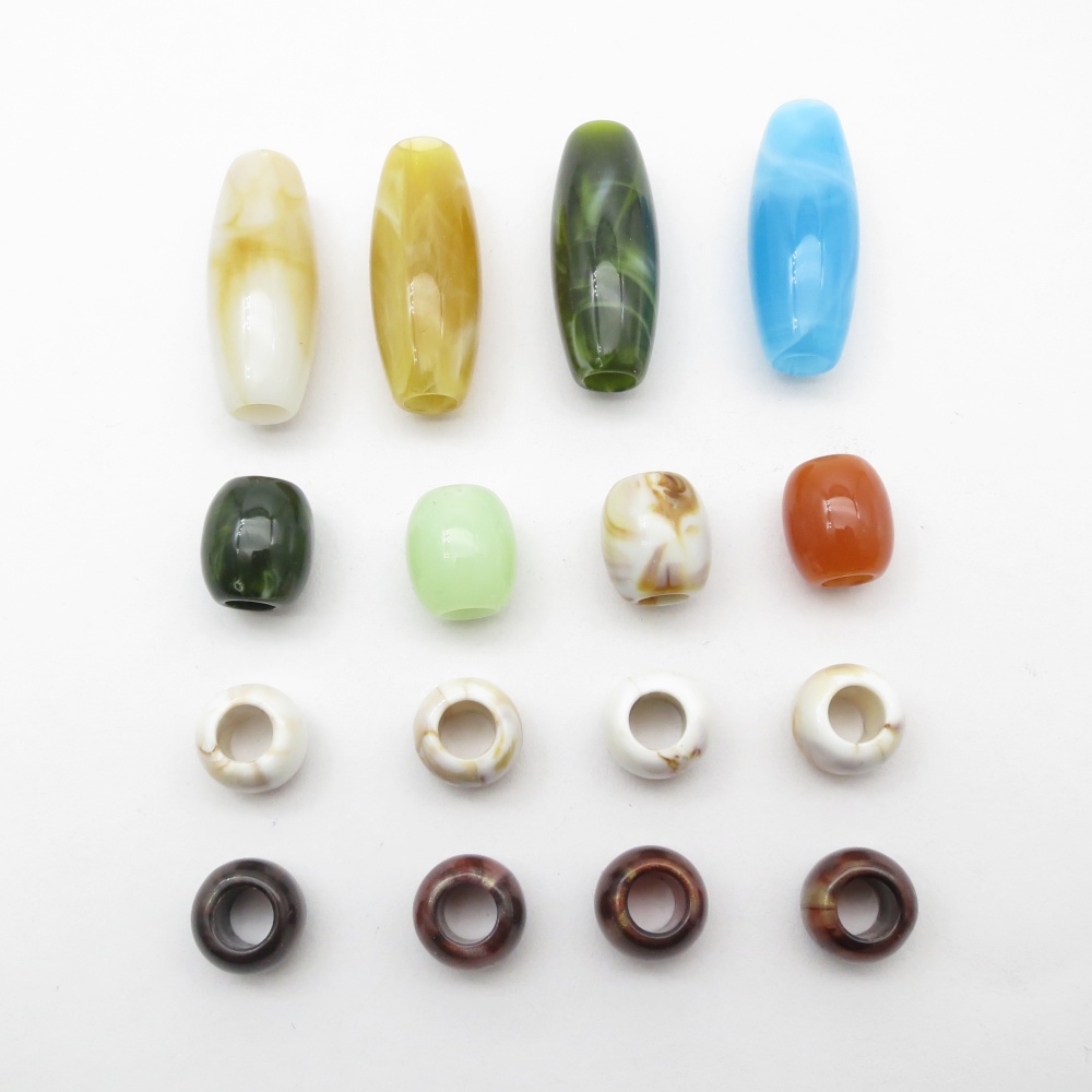 16pcs Mix Styles Acrylic Croch - đánh giá và giá Crimp Bead Tube