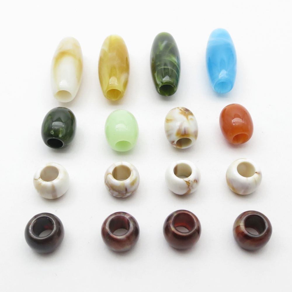16pcs Mix Styles Acrylic Croch - đánh giá và giá Crimp Bead Tube