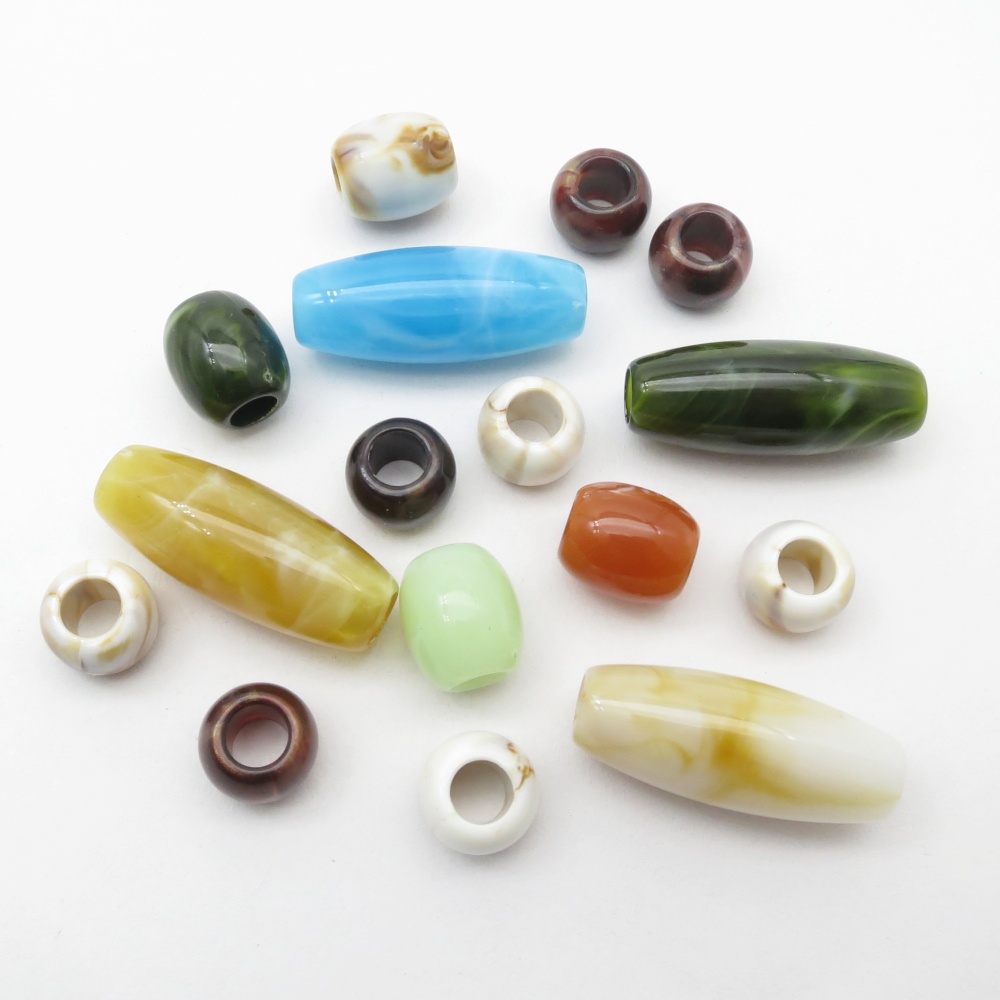 16pcs Mix Styles Acrylic Croch - đánh giá và giá Crimp Bead Tube