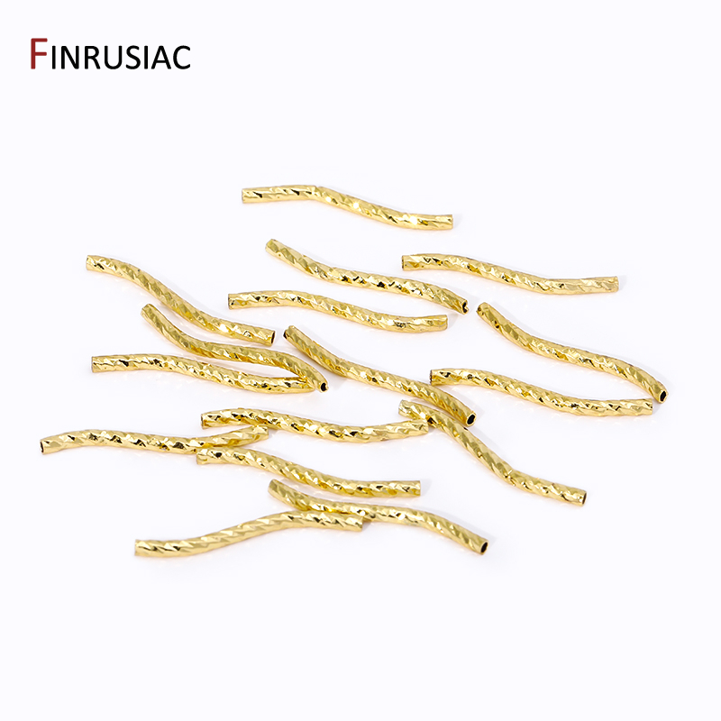 14/18K Gold Plated Brass 20/30 - đánh giá và giá Crimp Bead Tube